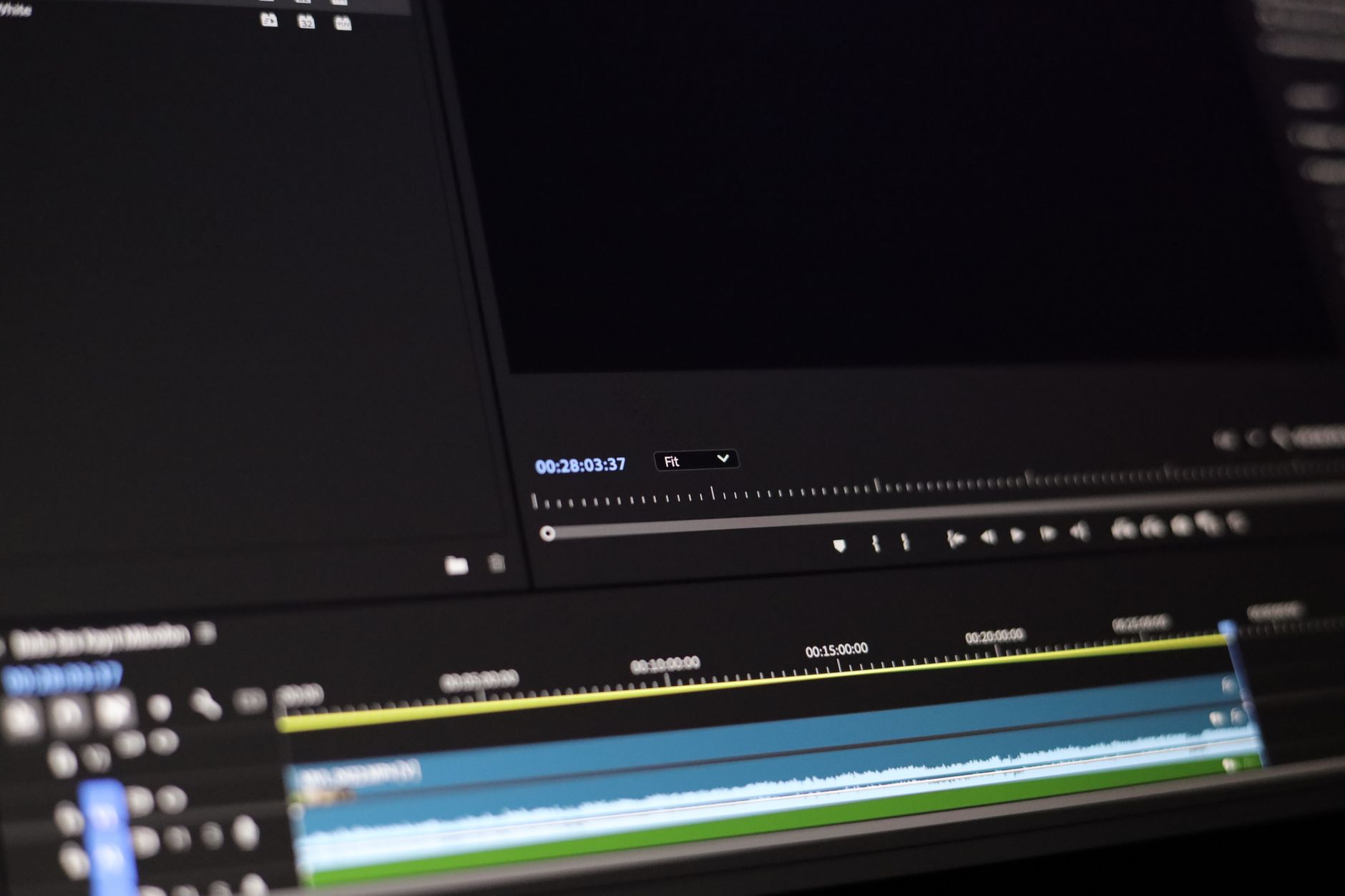 Motion timeline interface